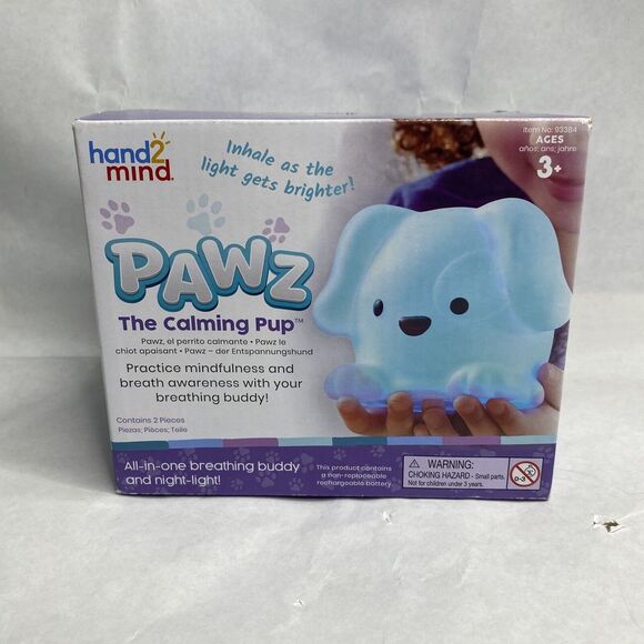 Other - Hand2mind PAWZ The Calming Pup  Anxiety Relief Deep‎ Breathing Night Light NIB